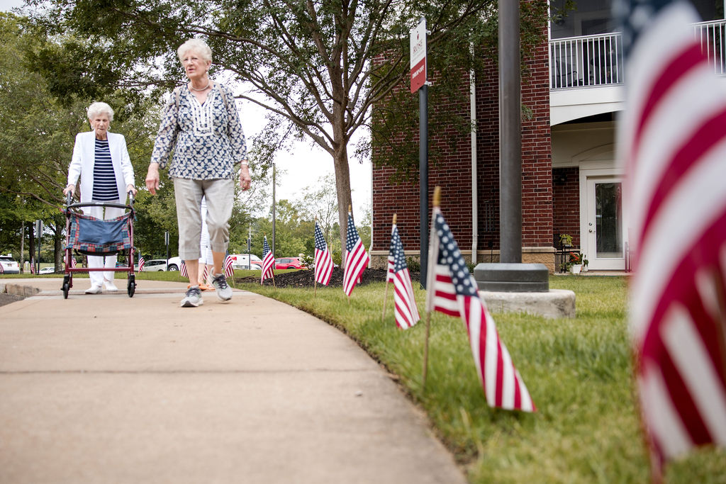 Senior community amenities photography Memphis Tennessee