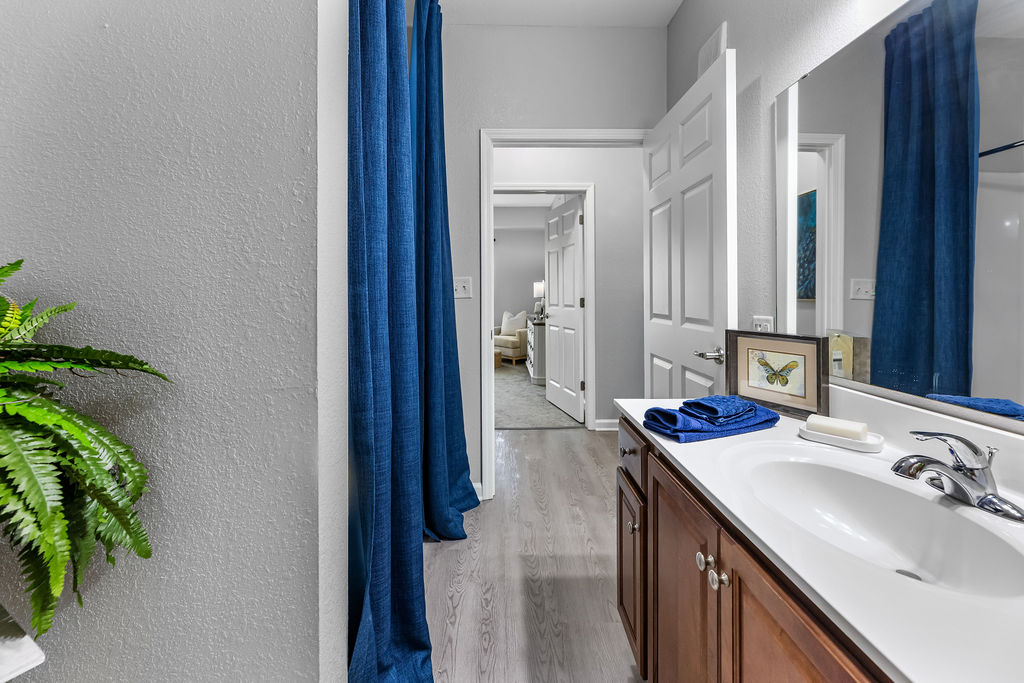 Assisted living apartment interior photography Heritage Memphis
