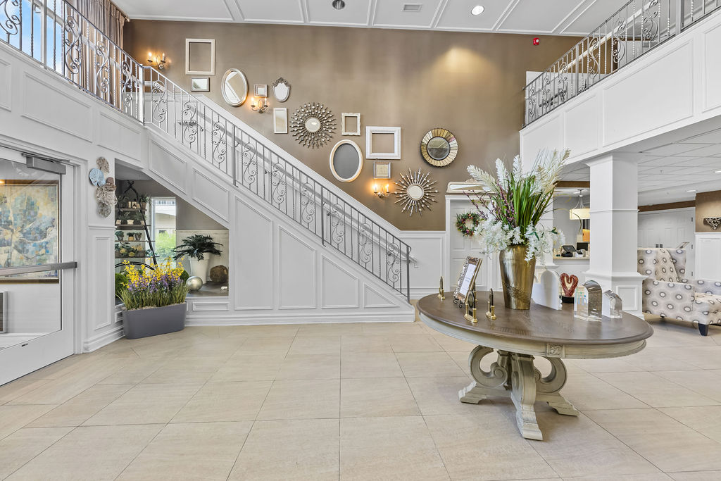 Senior living apartment interior Memphis TN Heritage Irene Woods