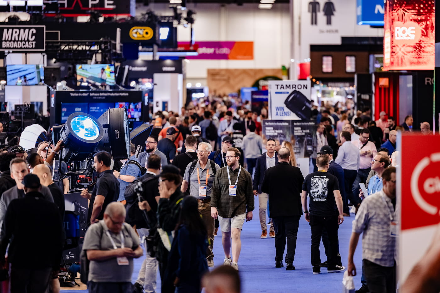 NAB Convention Las Vegas trade show photography